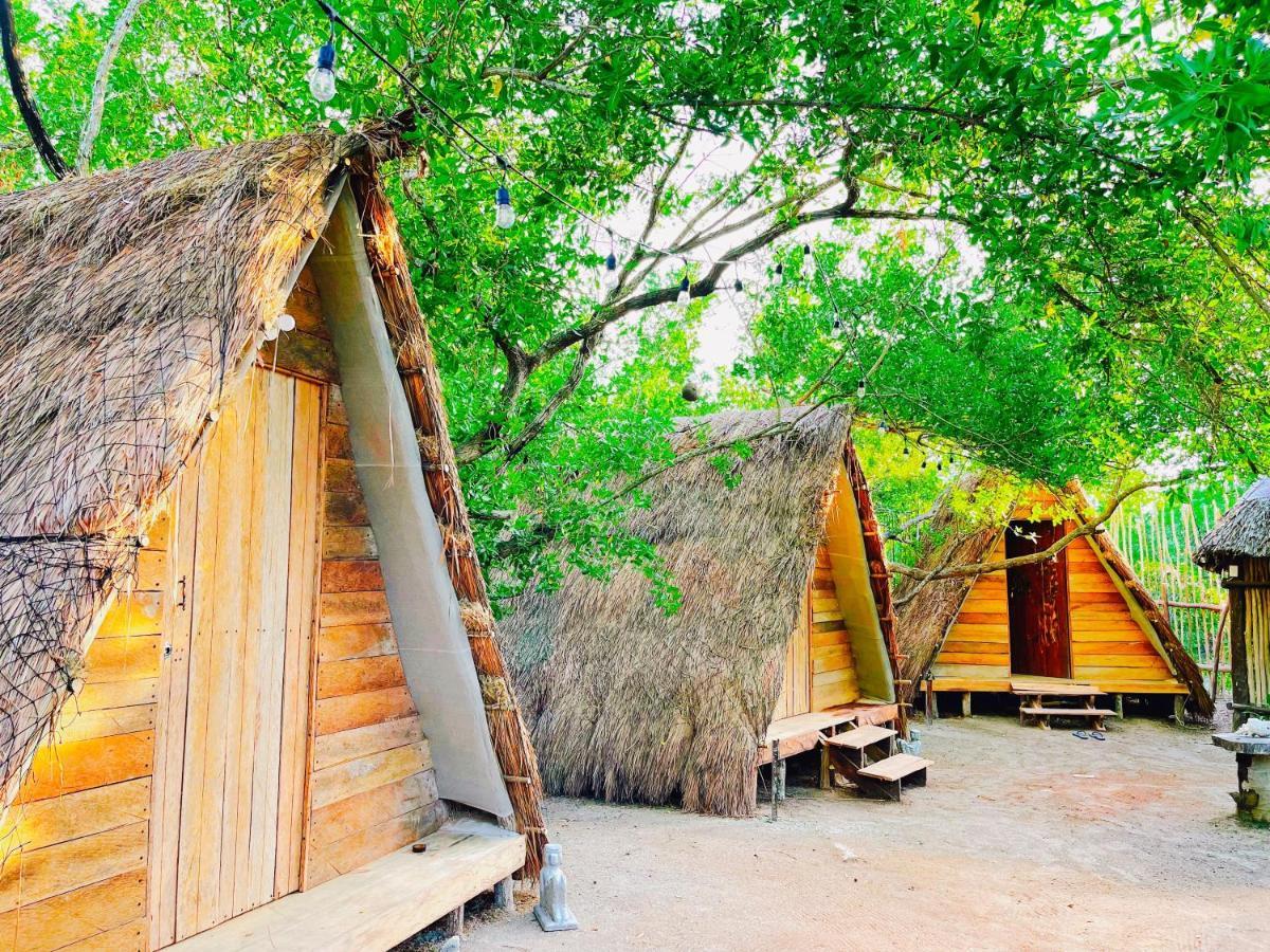 La Aldea Holbox Cabanas Y Camping Luaran gambar
