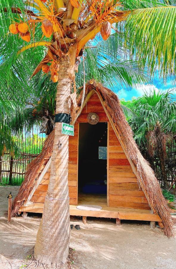 La Aldea Holbox Cabanas Y Camping Luaran gambar